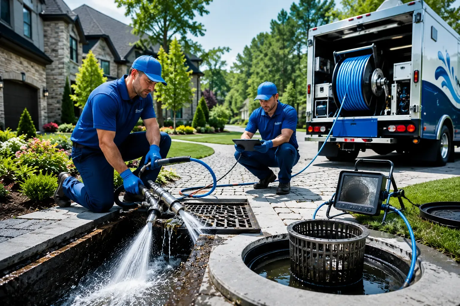Local outdoor drain cleaning professionals in Coram, MT